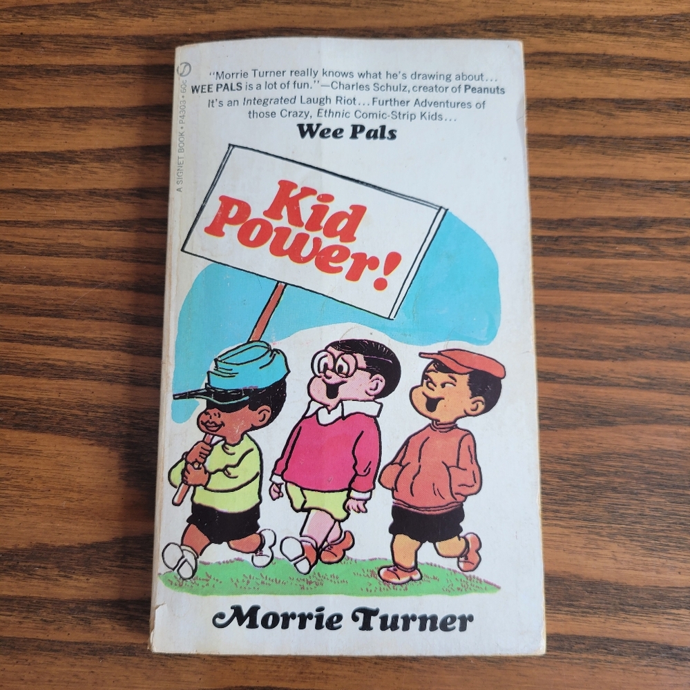 1970 Vintage "Kid Power!" by Morrie Turner Softcover Book